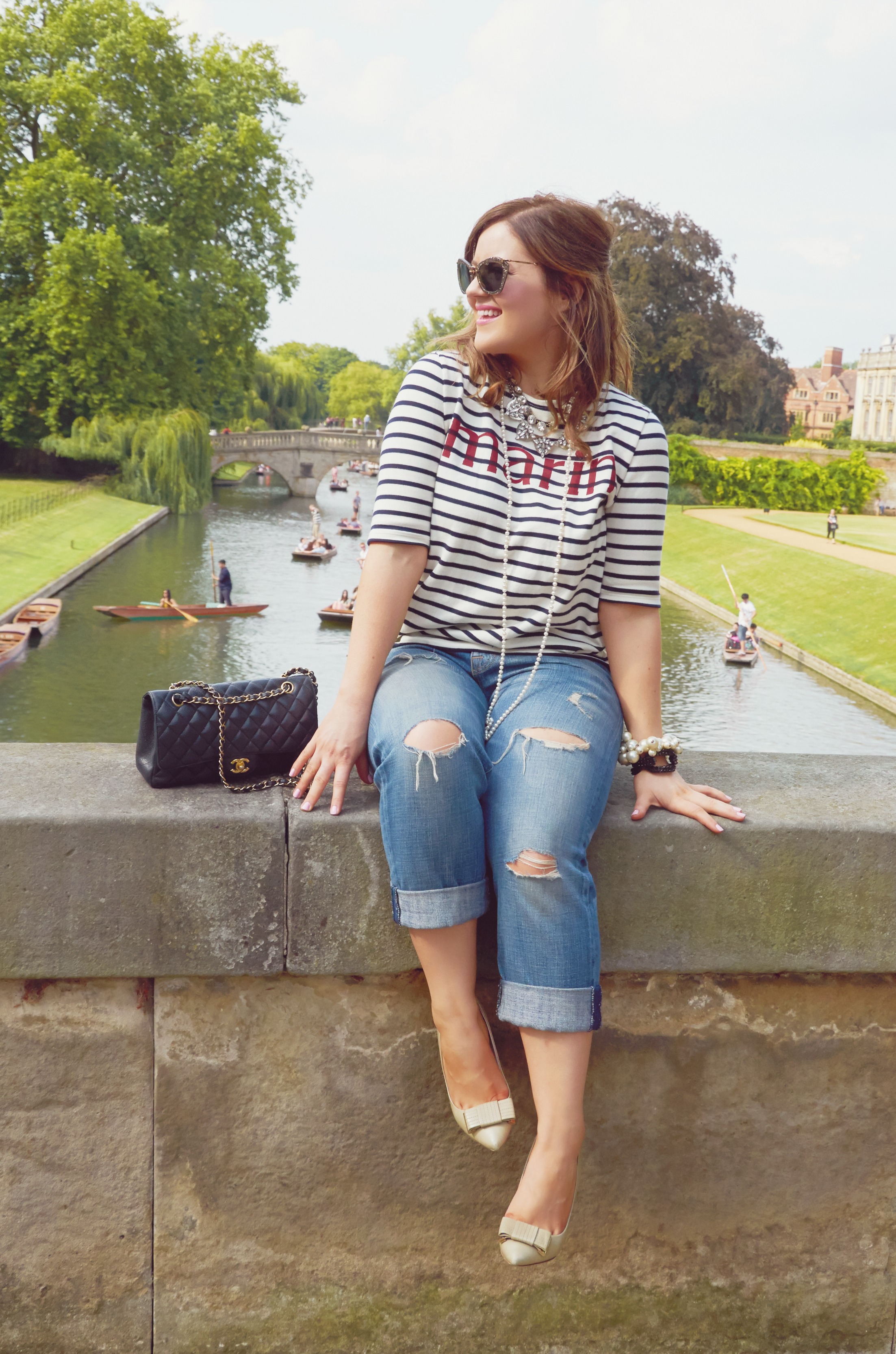 A Girl, A Style _ Breton Stripes + Boyfriend Jeans 4