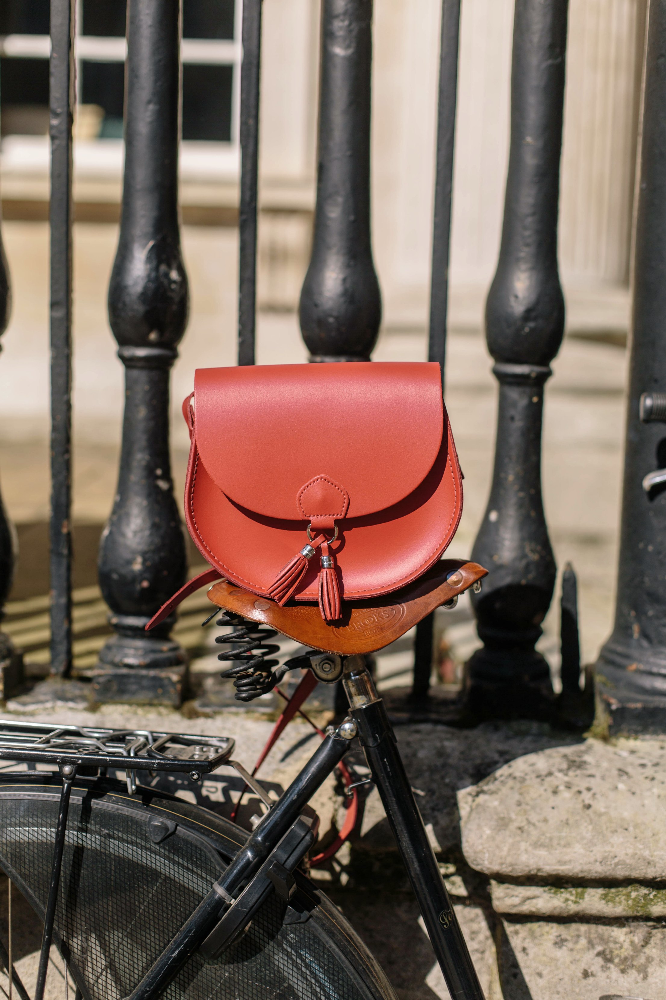A Girl, A Style _ Cambridge Satchel Co Tassel Bag Crimson
