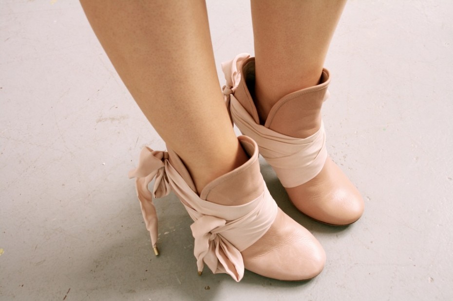 Mulmerry Pt 2 The Blush Bow Booties