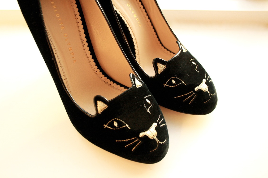 Meow! My Charlotte Olympia Kitty Heels