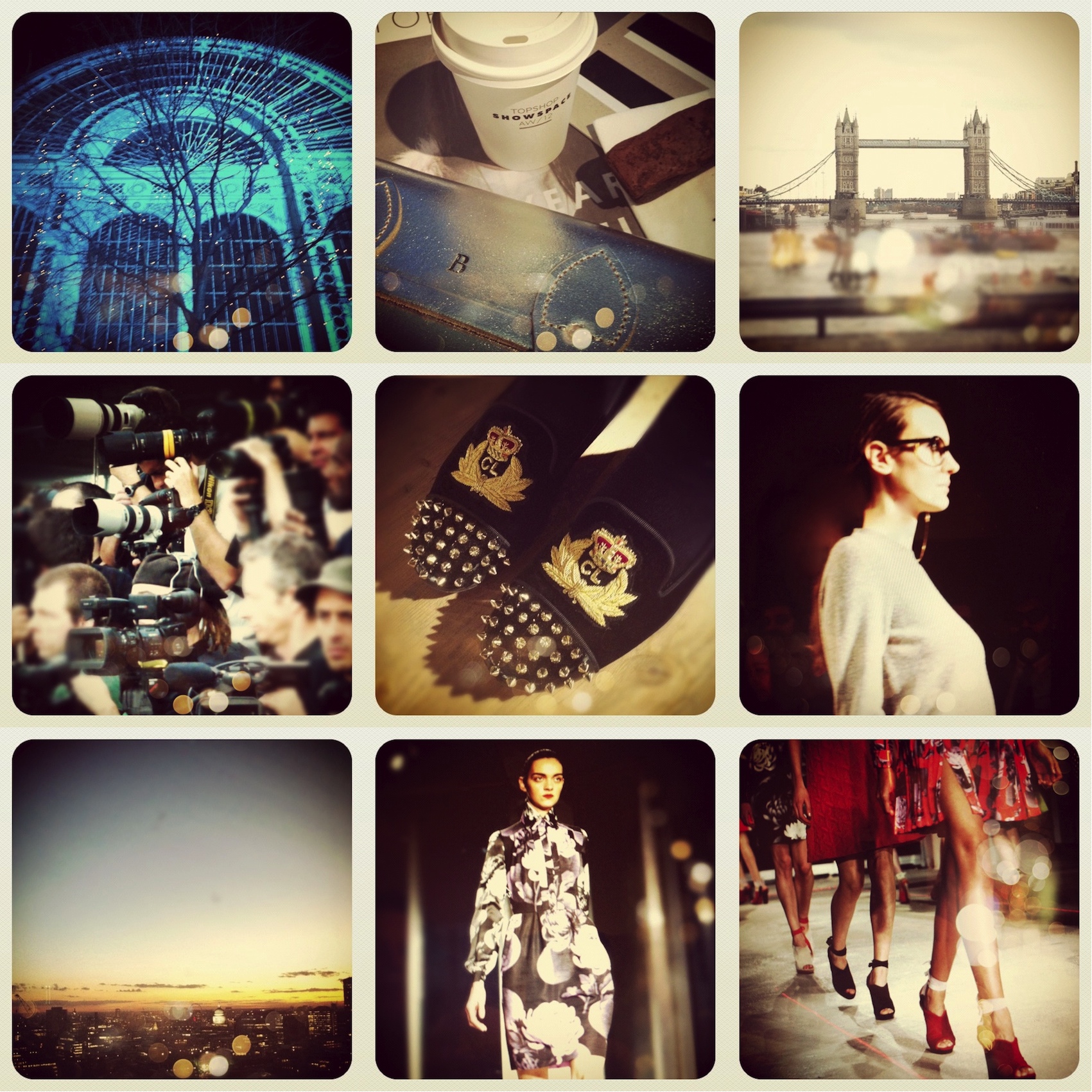 London Fashion Week via Instagram